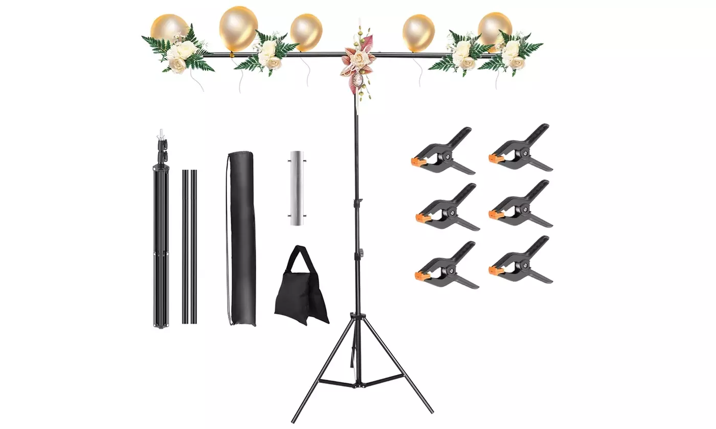 iMounTEK Adjustable Backdrop Stand for Photography & Video - 6.5ft x 10ft