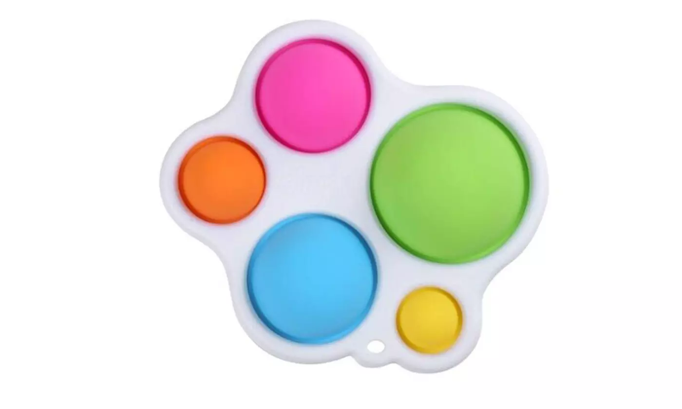 Simple Dimple Bubble Popper Anti-Stress Pressure Relief Fidget Toy(2 Pack) - Second Medium