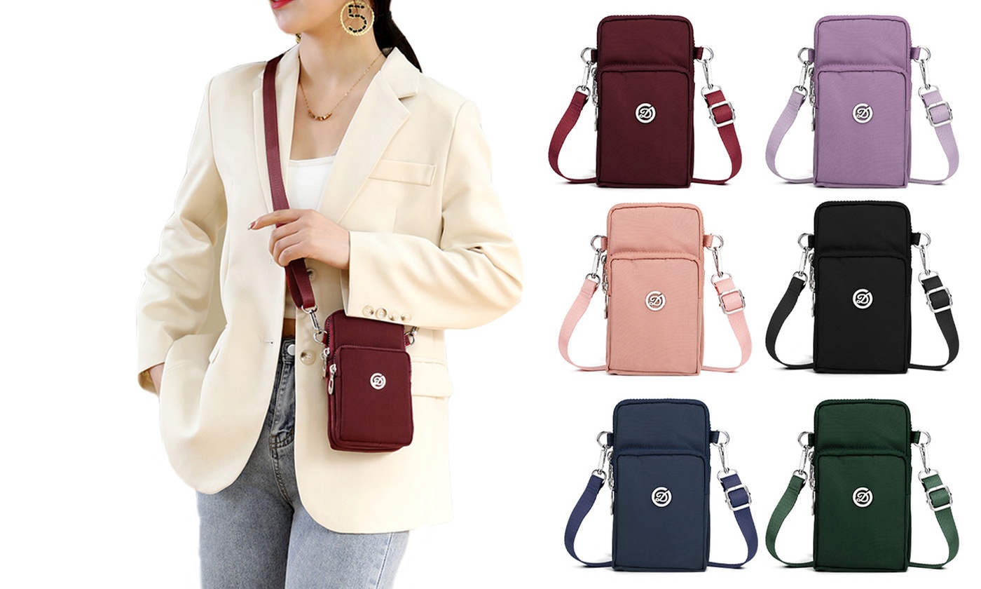 Women Small Cross-body Cell Phone Handbag Case Shoulder Bag Pouch Purse Wallet