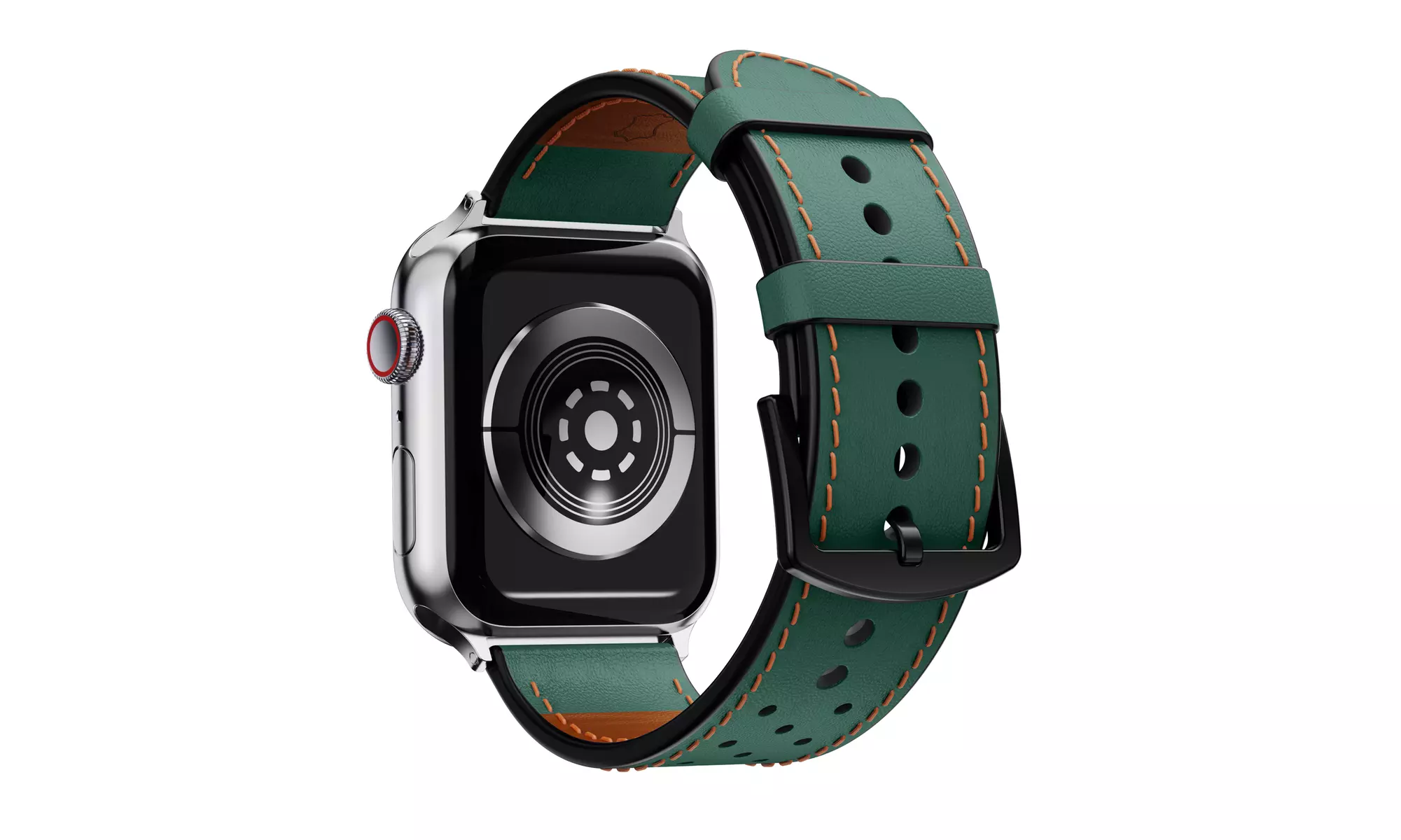 Waloo Leather & Metal Replacement Bands for Apple Watch - All Series