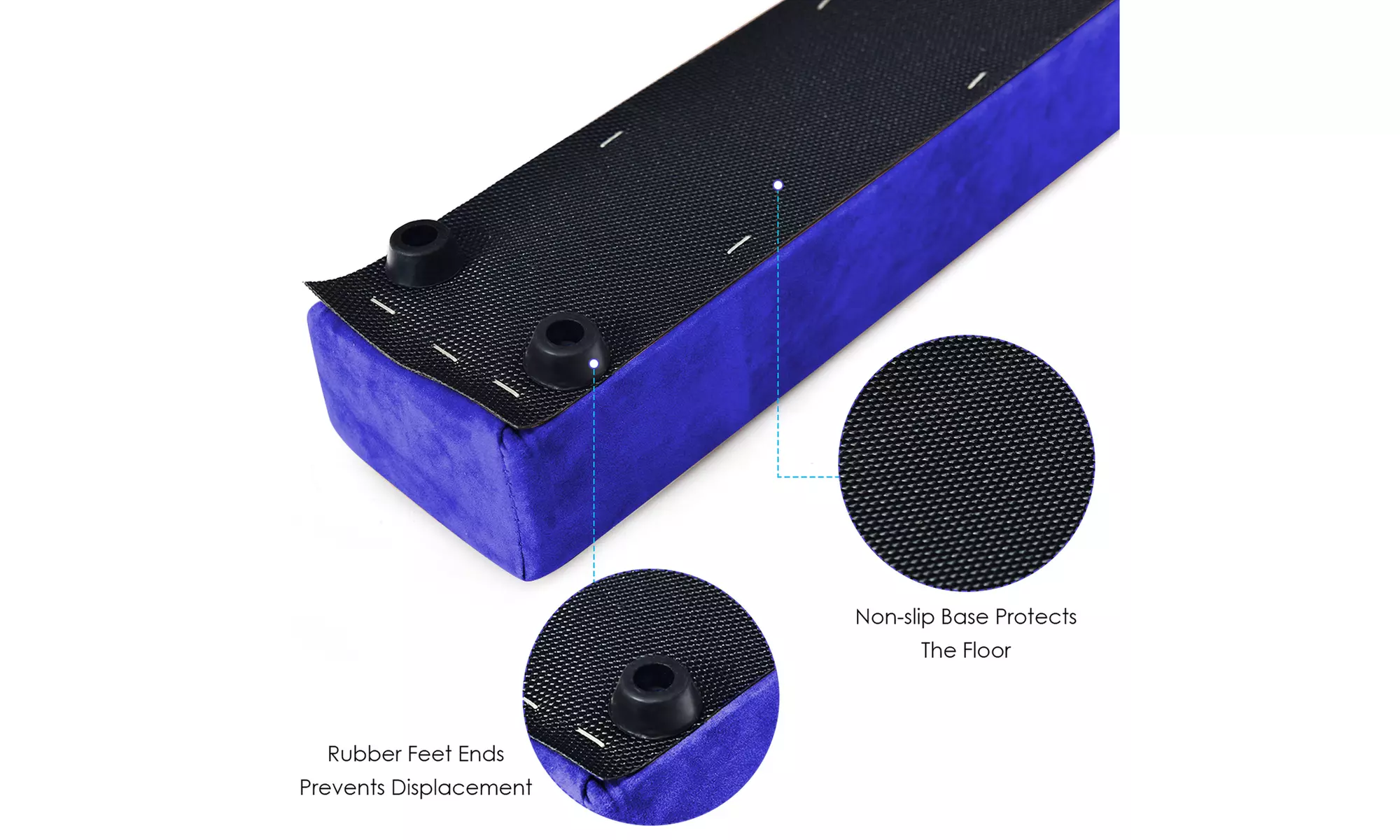 7FT Folding Floor Balance Beam Gymnastics Equipment for Practice Training 3color