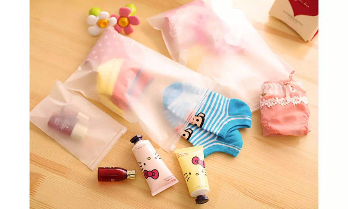 9Pcs Waterproof Clothes Storage Bags Packing Cube Travel Luggage Organizer Pouch