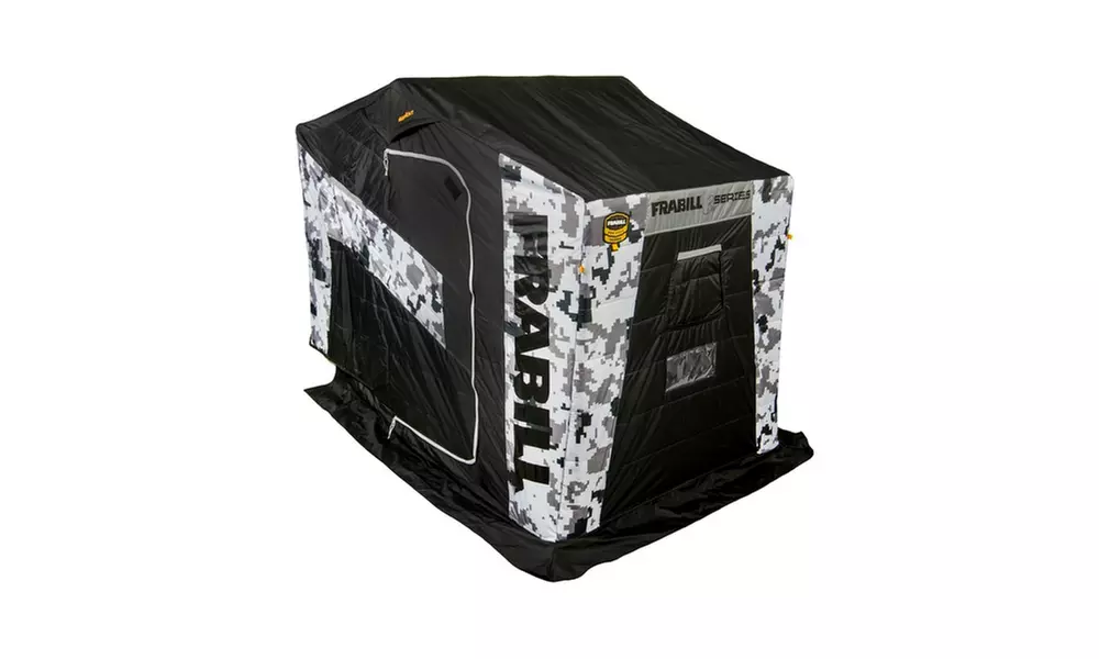 Frabill Bro Flip-Over Shelter-Arctic Camo - Primary Image