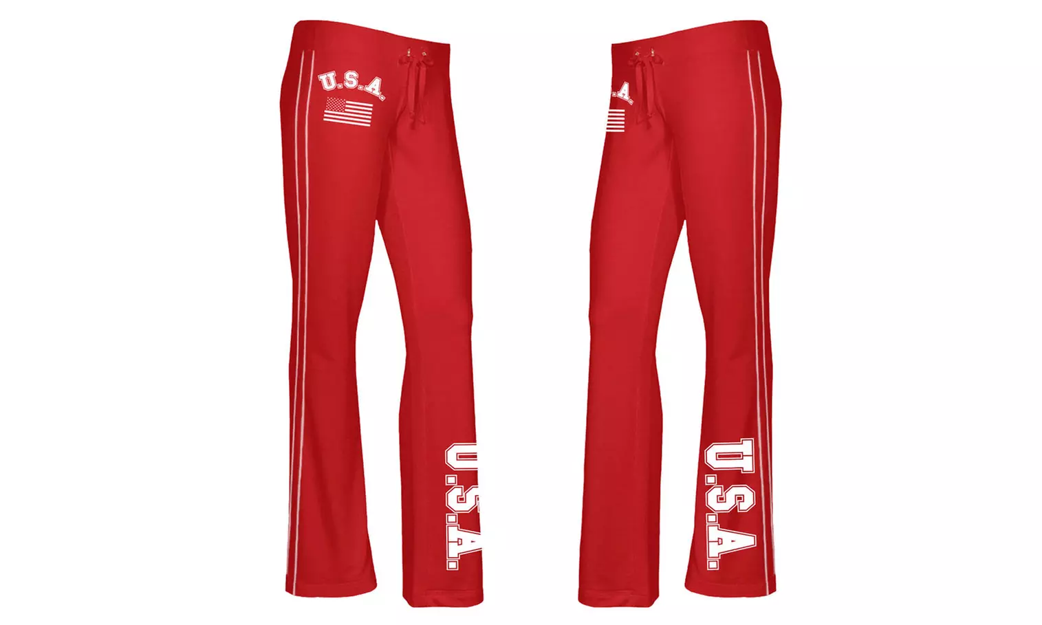 Women's American Flag USA Lounge Pants - Made in USA (S-XL)