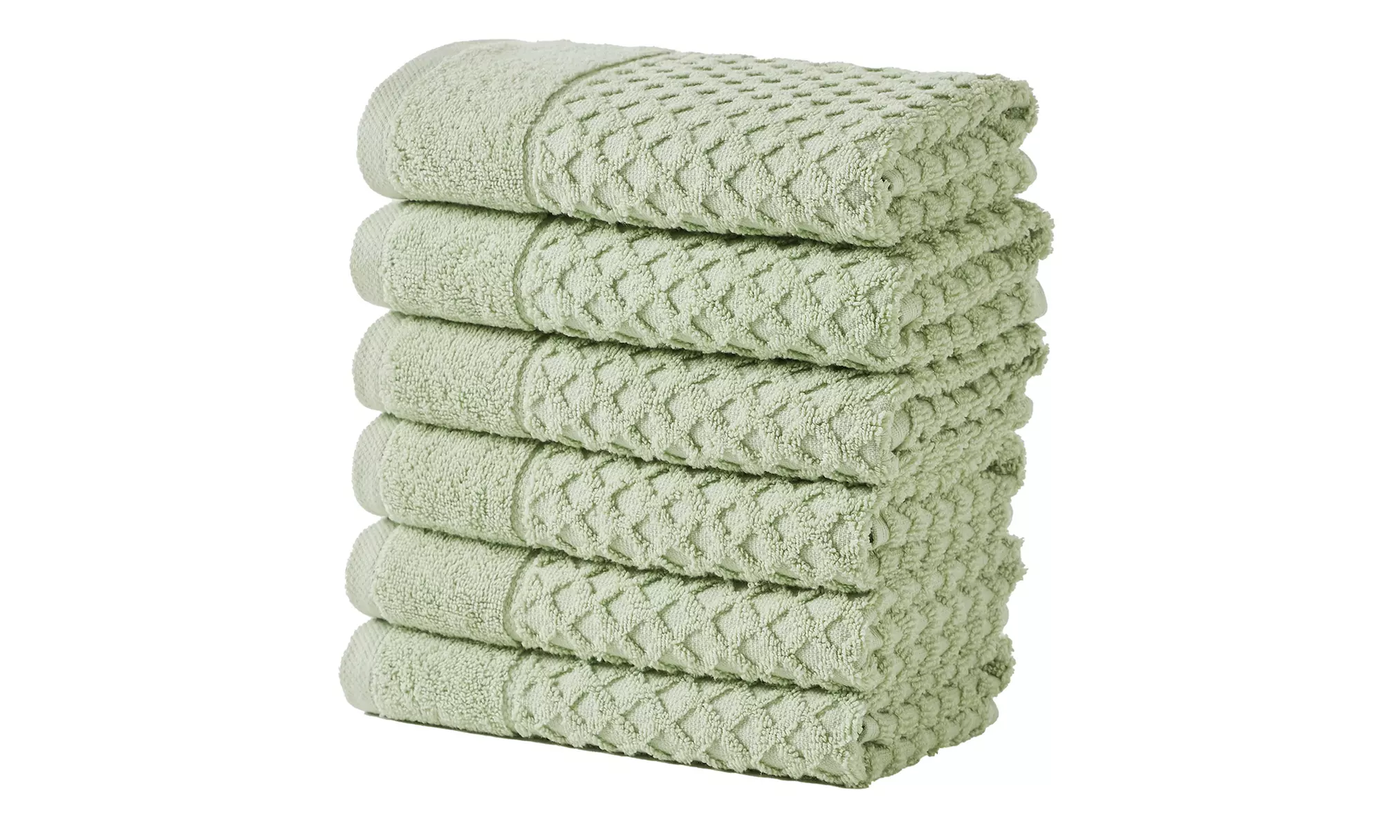 Ultra-Soft 100% Cotton Diamond Waffle Bath Towels