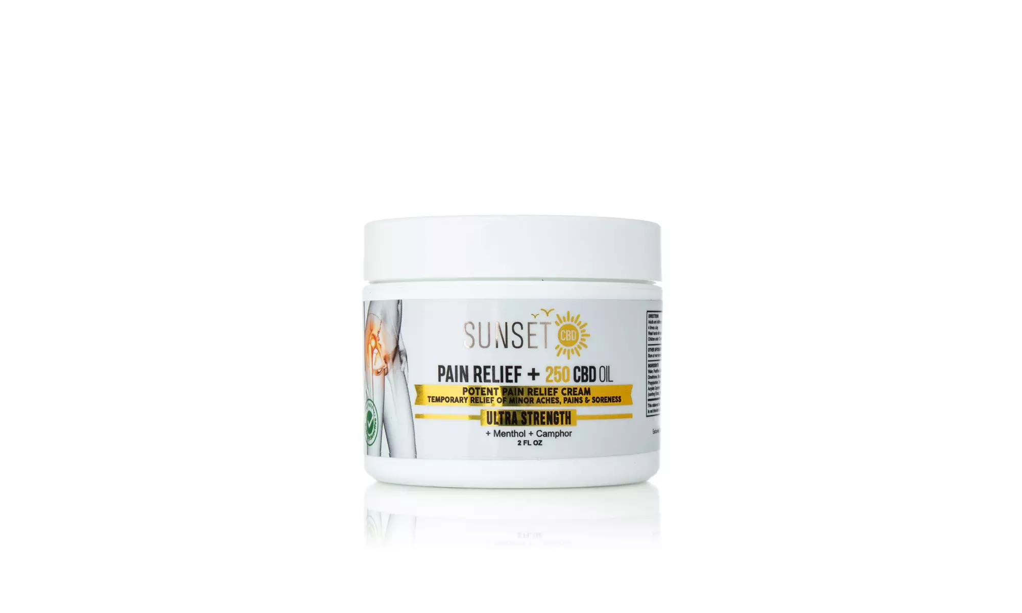 BUNDLE Pain Relief from Sunset CBD 1 pack / 2 pack  Options