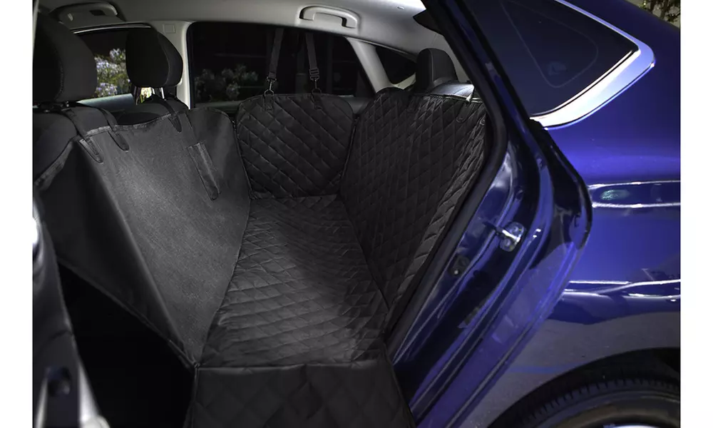 Pet Car Seat Cover Rear-Seat Hammock for Dogs - Primary Image