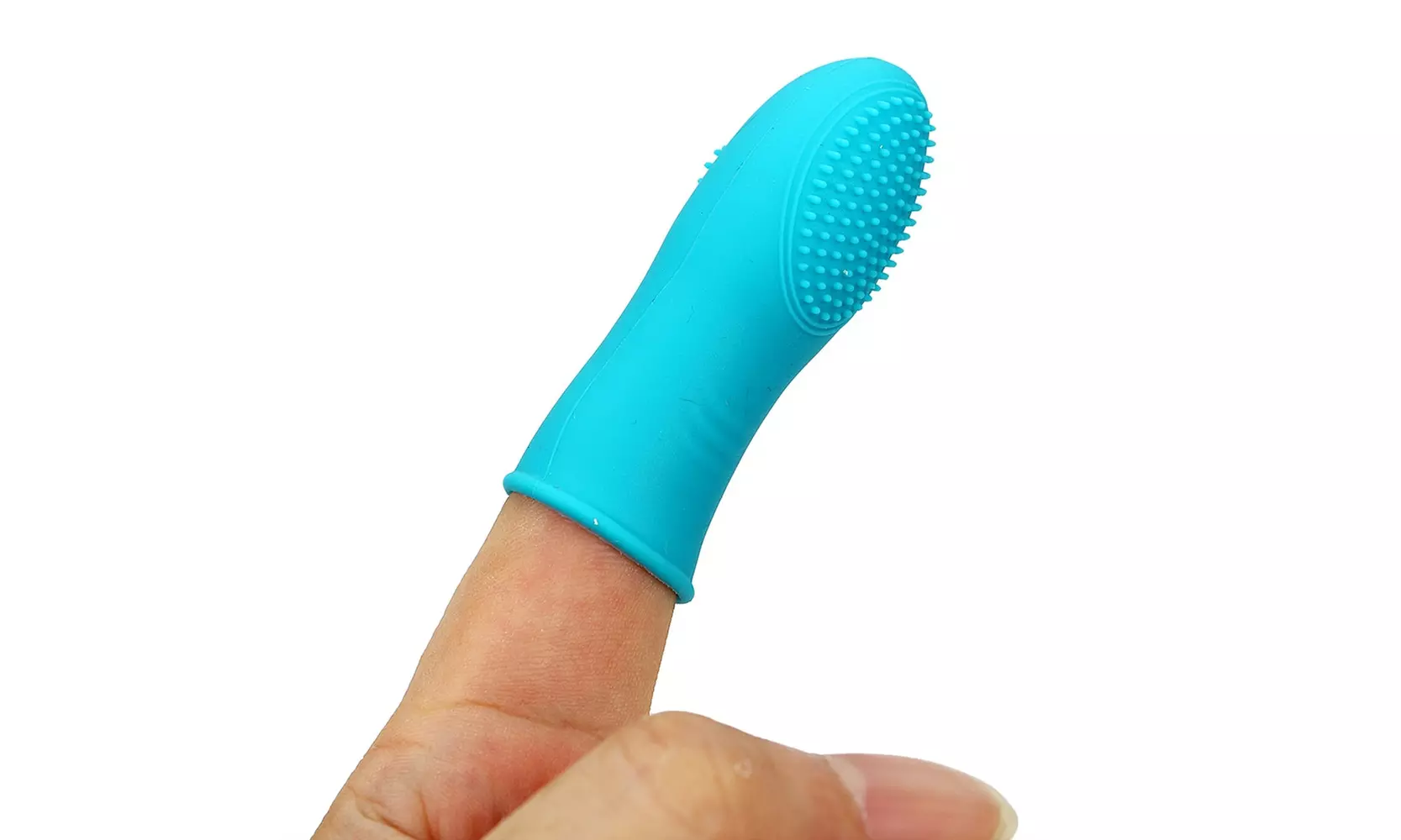 Pocket G-spot Vagina Clitoral Stimulation Non-vibrating Finger Sleeve - Primary Image