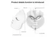 7 Colors LED Light Photon Face Neck Mask Rejuvenation Skin Wrinkles Therapy - Second Medium