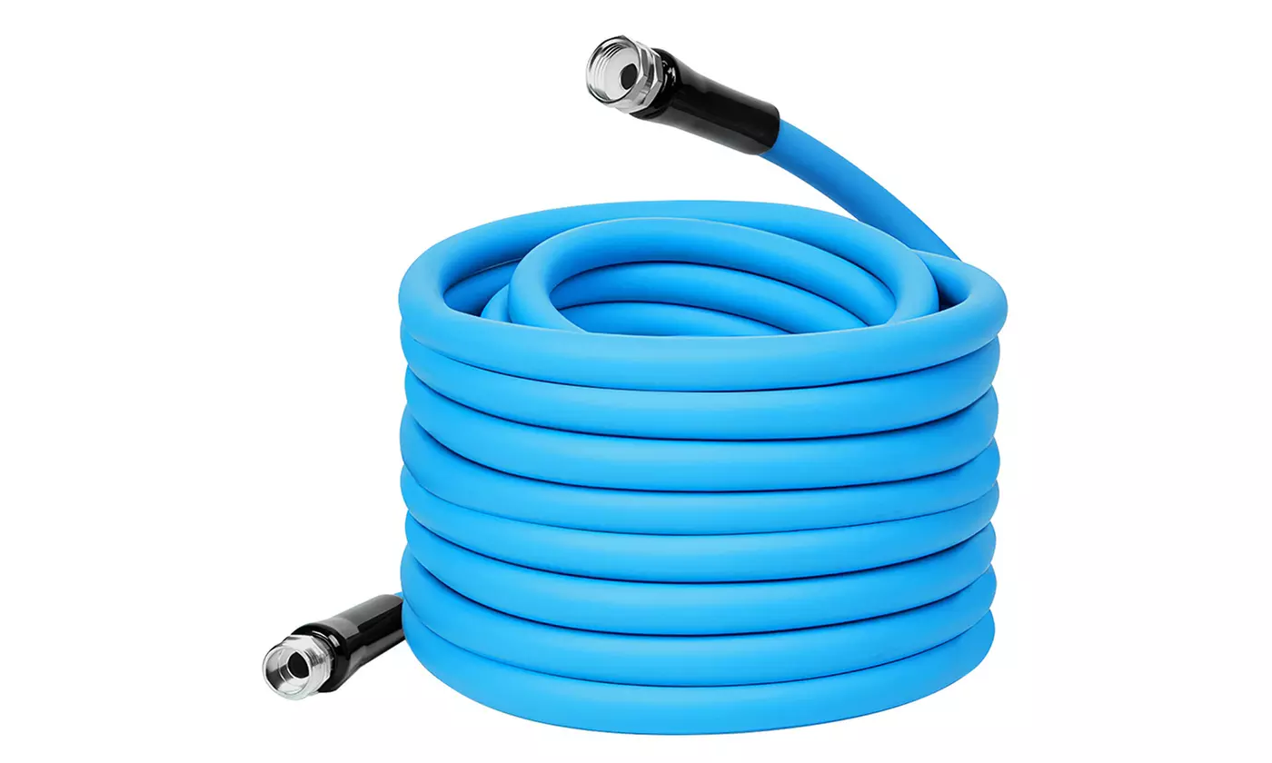 NewHome 5/8" Heavy Duty Kink-Free Flexible Garden Water Hose - 25FT/50FT