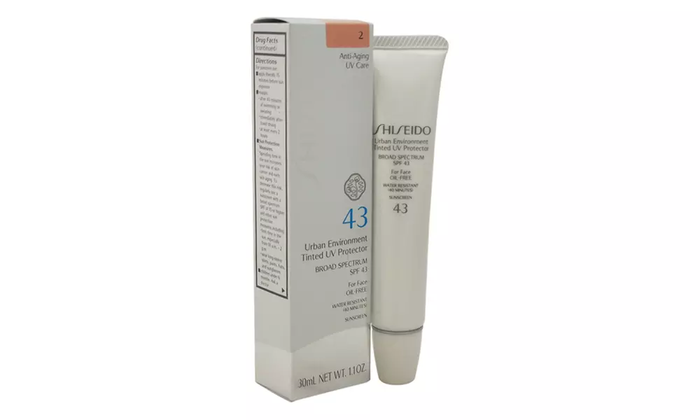 Shiseido Urban Environment Tinted UV Protector Broad Spectrum SPF 43  - Second Medium