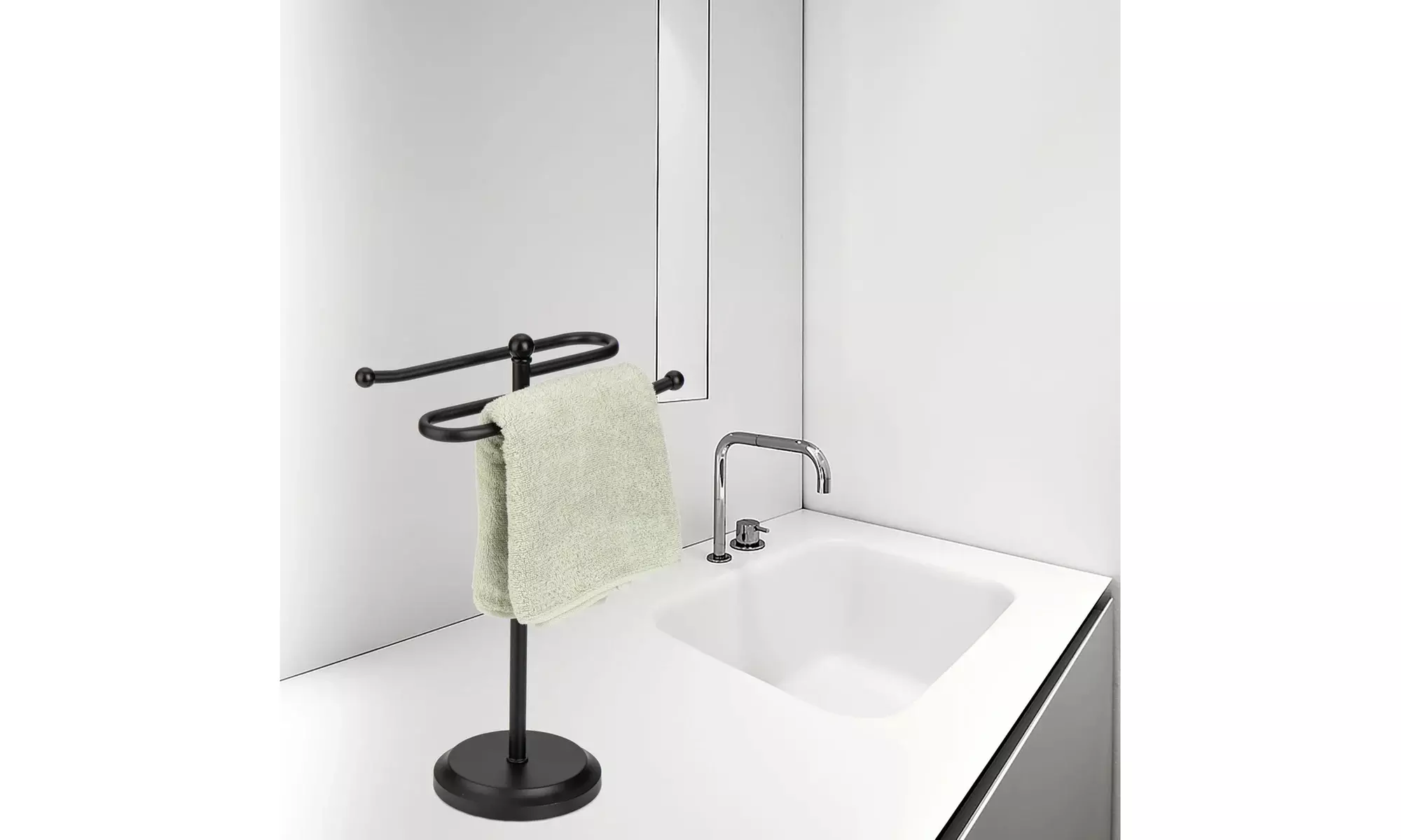 New Classical S Design Fingertip Towel Holder