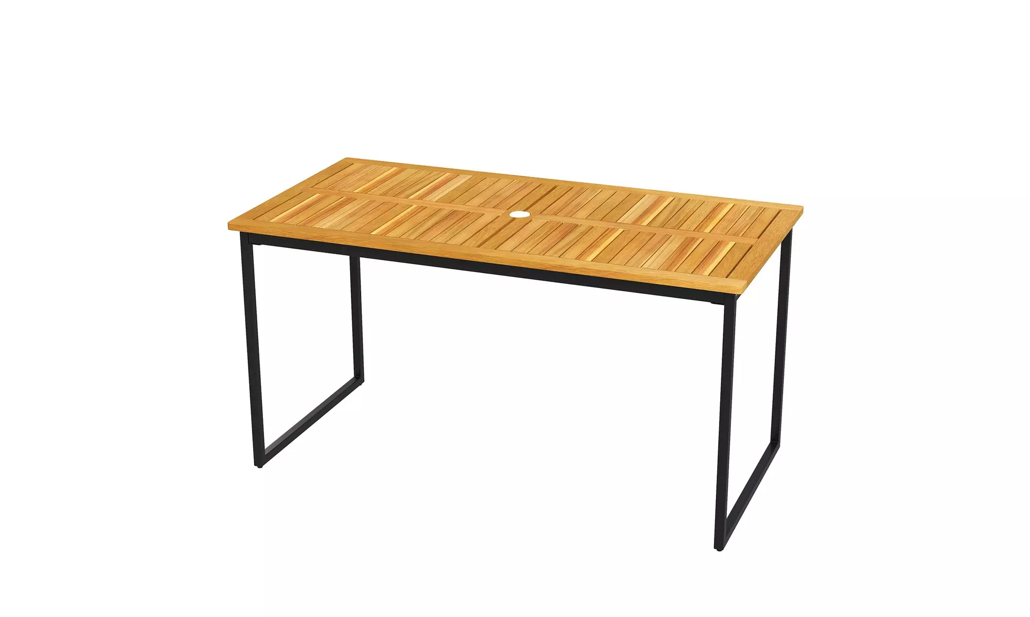 Costway 55" Acacia Wood Rectangular Dining Table