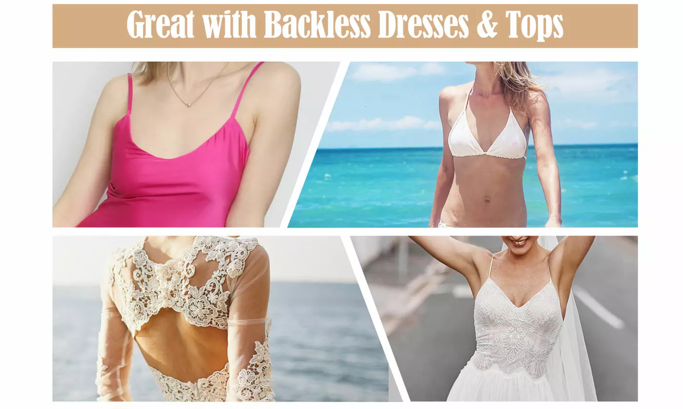 Invisible Silicone Nipple Pasties Reusable Self-Adhesive Breast Covers