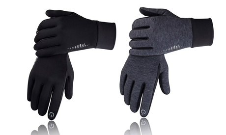 Winter Gloves Mens Freezer Warm Work Gloves Touch Screen Glove For Xmas Gift XL Grey