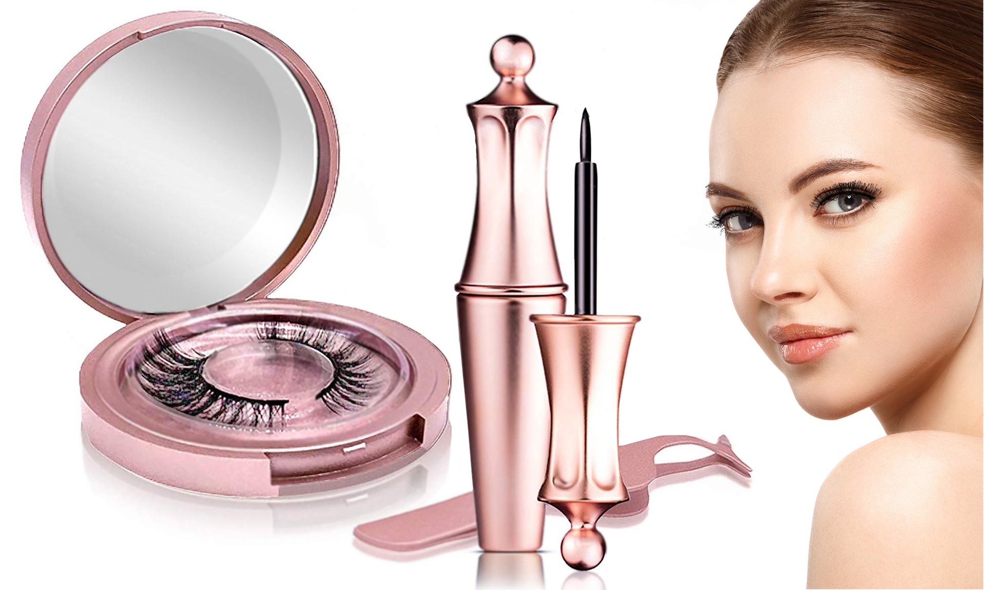 Ultimate Magnetic Eyeliner and Eyelash Kit - Natural Look