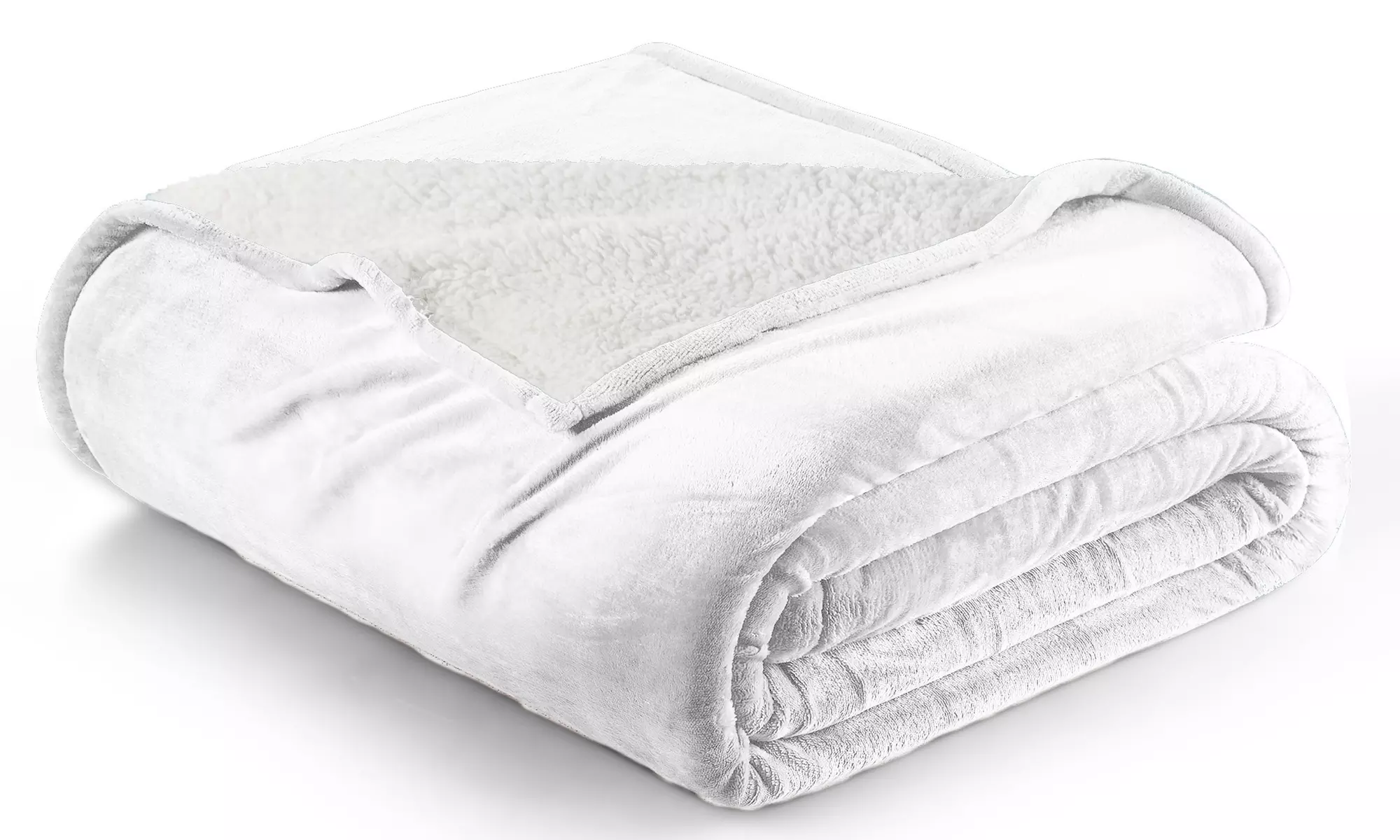 Ultra-Soft Velvet Plush Reversible Sherpa Blanket