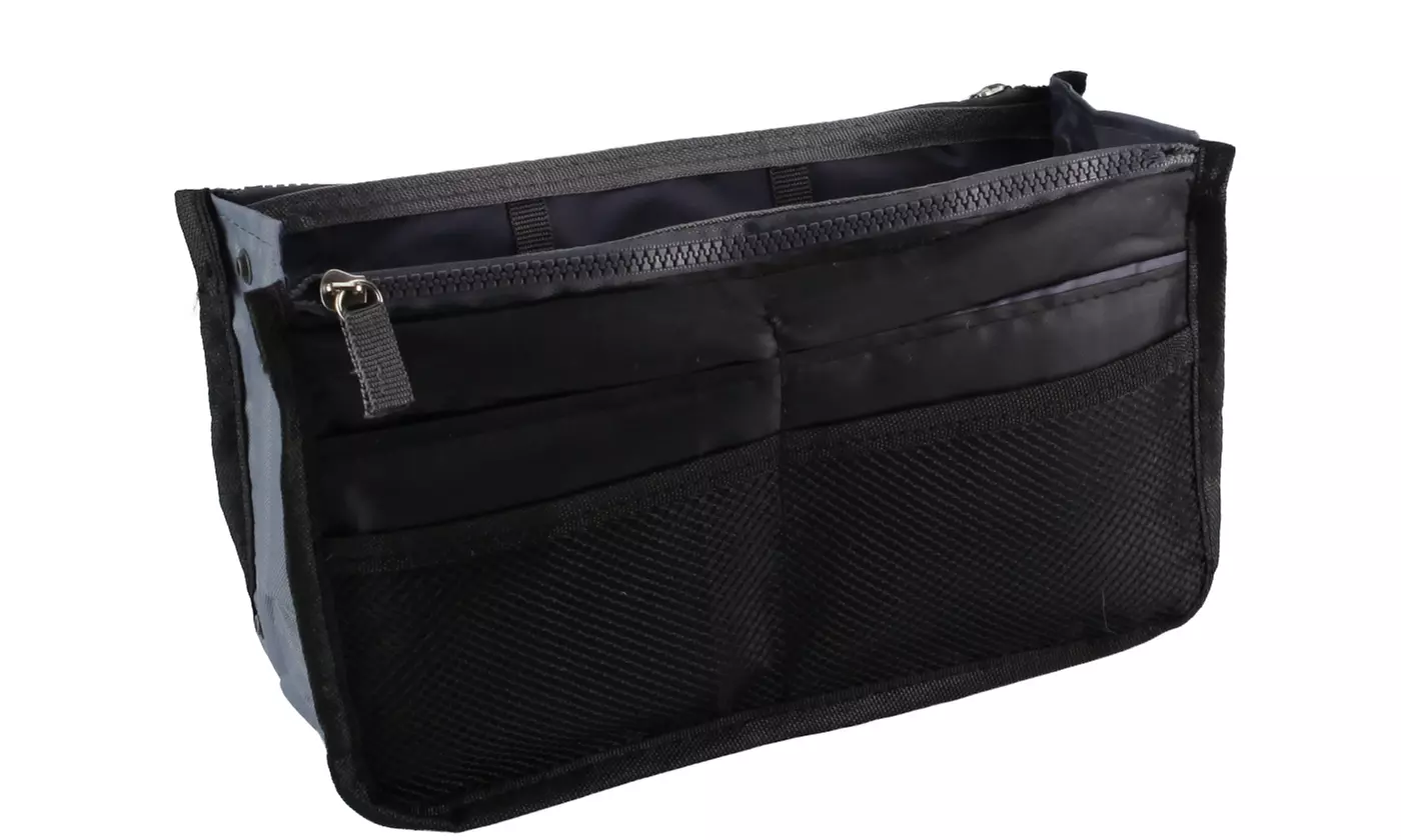 Nylon Purse Bag Handbag Organizer Insert Liner Bag in Bag
