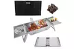 NewHome 3-in-1 Portable Charcoal Grill Fire Pit and Cooker for Camping BBQ - Second Medium