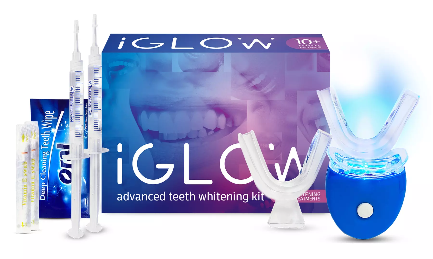 iGlow Dramatic Teeth Whitening Kit - 10 pieces - Second Medium