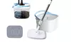 NewHome Spin Mop & Bucket Set with Dual Water Compartments for Easy Cleaning