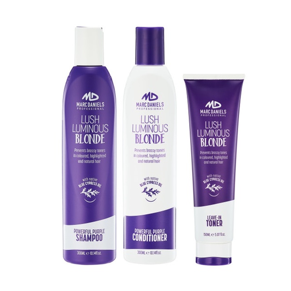 Powerful Purple Shampoo Conditioner Leave In Toner Sulfate