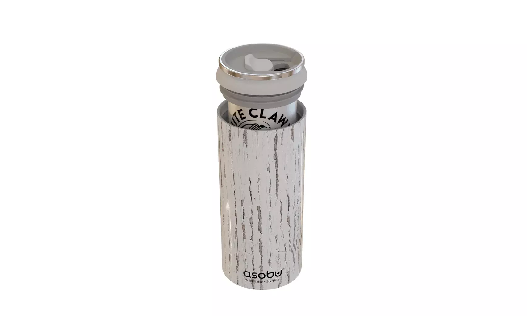 Asobu 16oz Multi Can Cooler, Insulated Stainless Steel with Lid