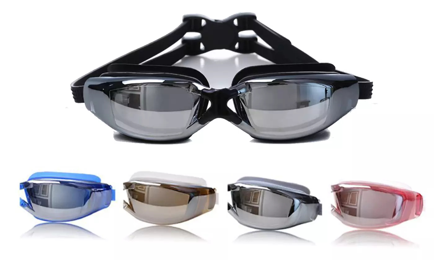 Polarized Anti-Fog Swimming Goggles with Soft Silicone Gasket for Adult - Primary Image