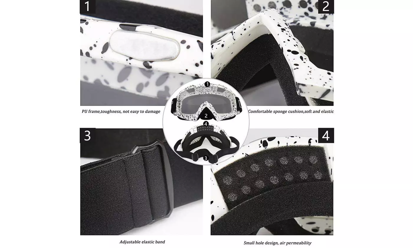 Winter Windproof Snowboard Ski Goggles Sports Snow Snowmobile Eyewear Glasses