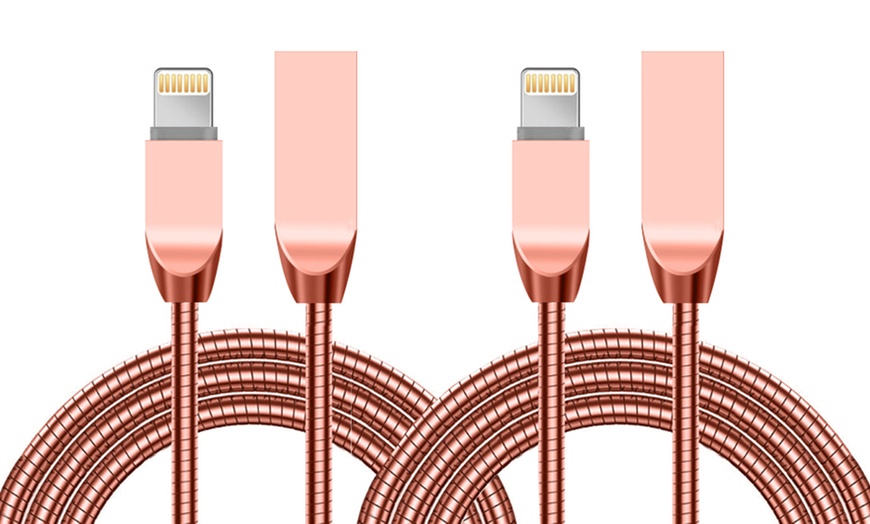 Image 8: Spring Zinc Alloy Cable Iphone Cable