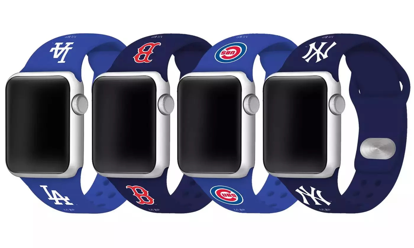 Game Time MLB 38/40mm or 42/44mm Apple Watch Silicone Band - Primary Image
