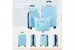Four-Piece Luggage Set with Bags Expanable Spinner Wheels Suitcase - Second Medium