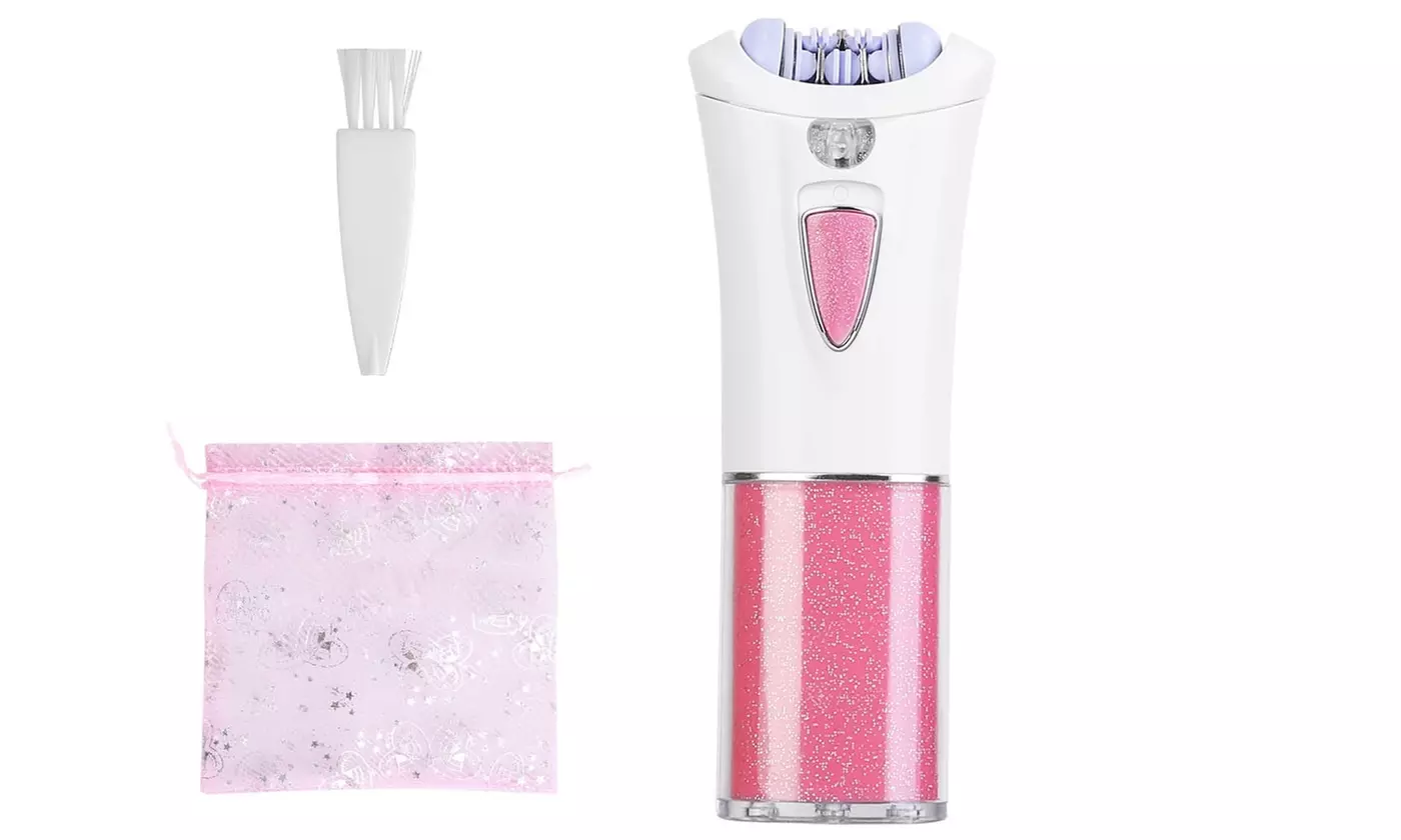KEMEI Women's Cordless Electric Epilator Hair Remover Wet & Dry Shaver 