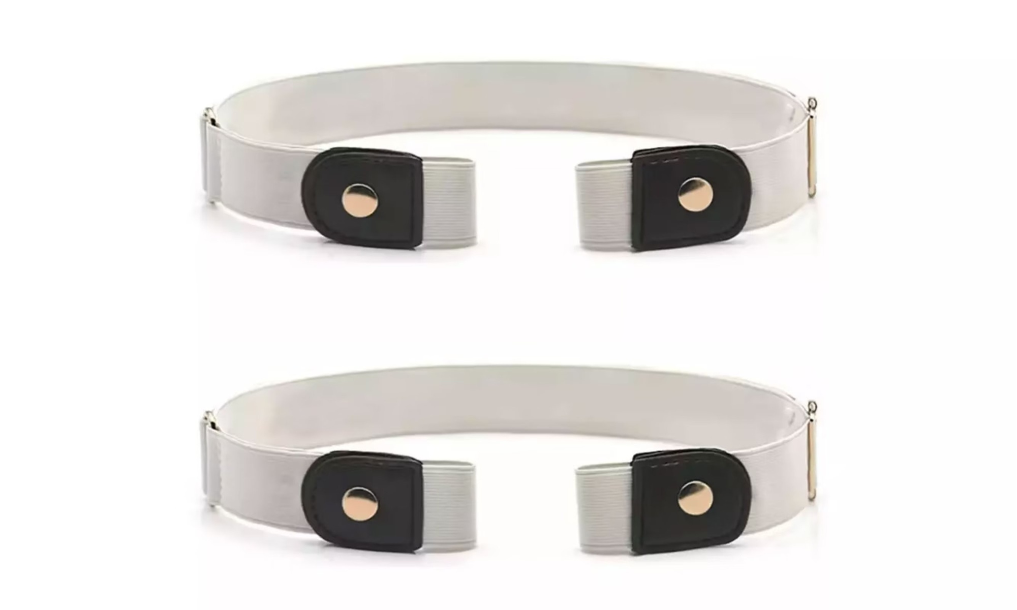 No Buckle Elastic Stretch Belts for Men and Women Comfortable Invisible Belts