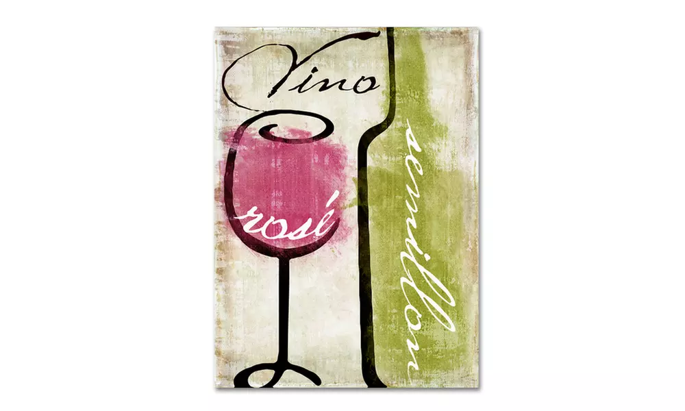 Color Bakery 'Wine Tasting IV' Canvas Art - Primary Image