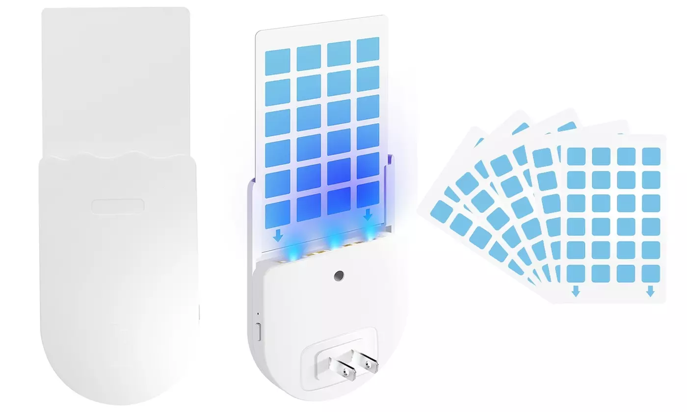 iMounTEK Plug-In Indoor Flying Insect Trap with UV Light and Glue Boards
