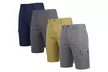 Men's Single and Multi-Pack Cotton Flex Stretch Cargo Shorts (Sizes, 30-40) - Image 4