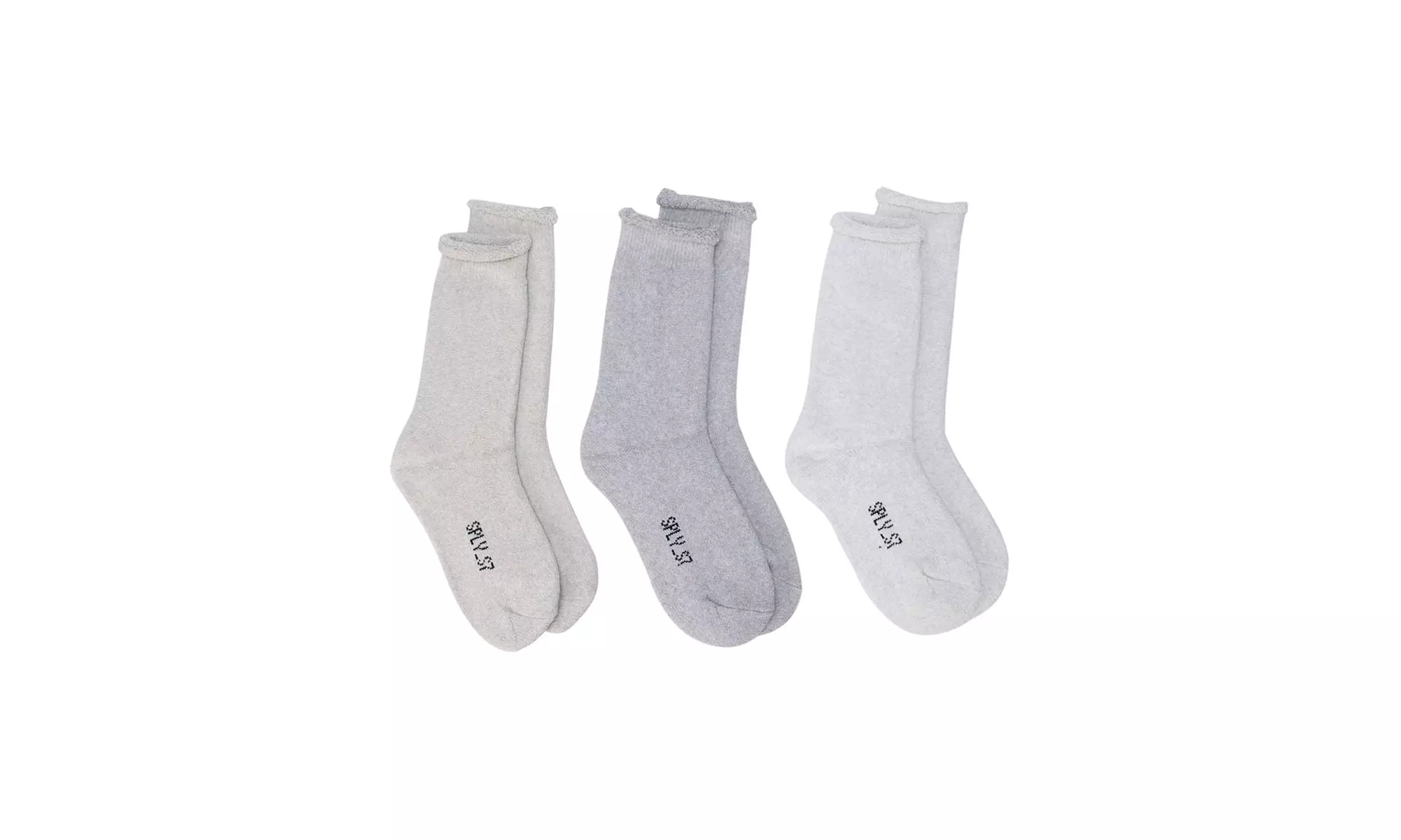 Yeezy Bouclette Socks (3 Pack) Color Two - Primary Image