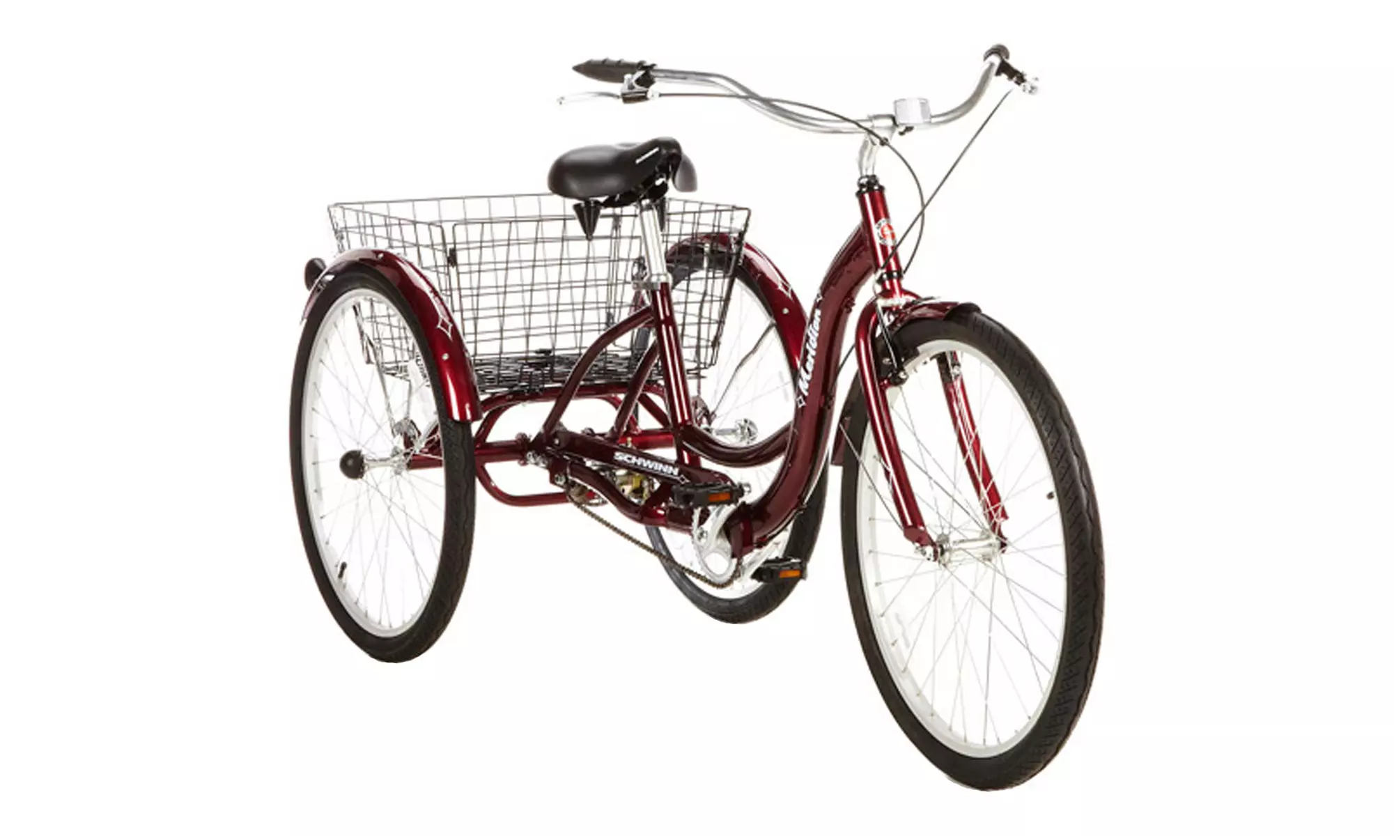 26" Schwinn Meridian Adult Tricycle, Cherry - Primary Image