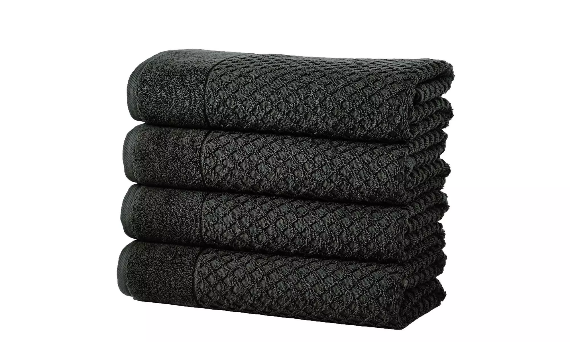 Ultra-Soft 100% Cotton Diamond Waffle Bath Towels