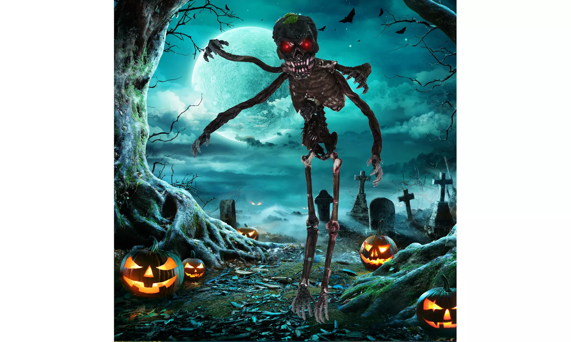 Animated Halloween Decorations: Bring Your Yard to Life by Costway