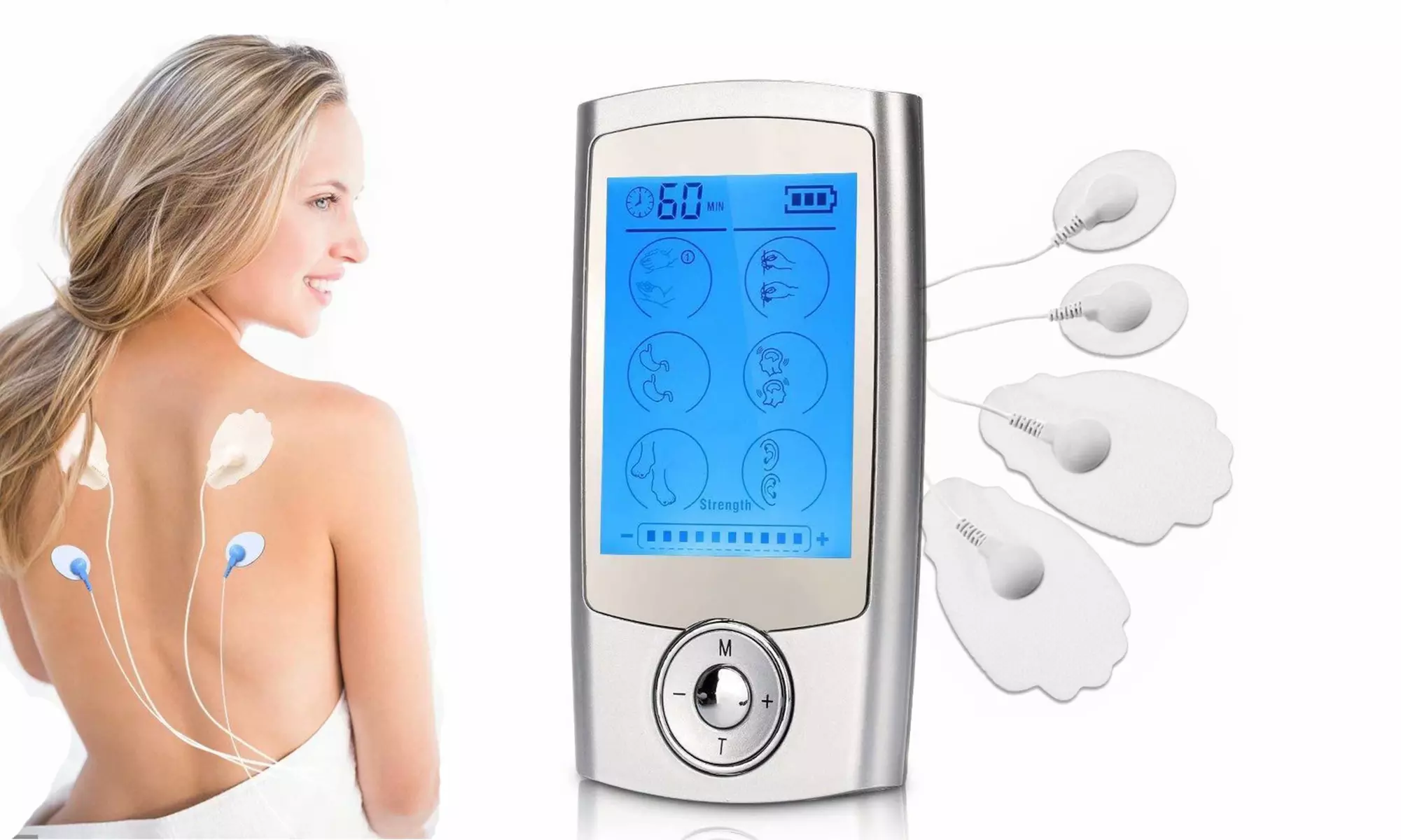 Genkent Rechargable TENS and Electric Muscle Stimulator - Primary Image