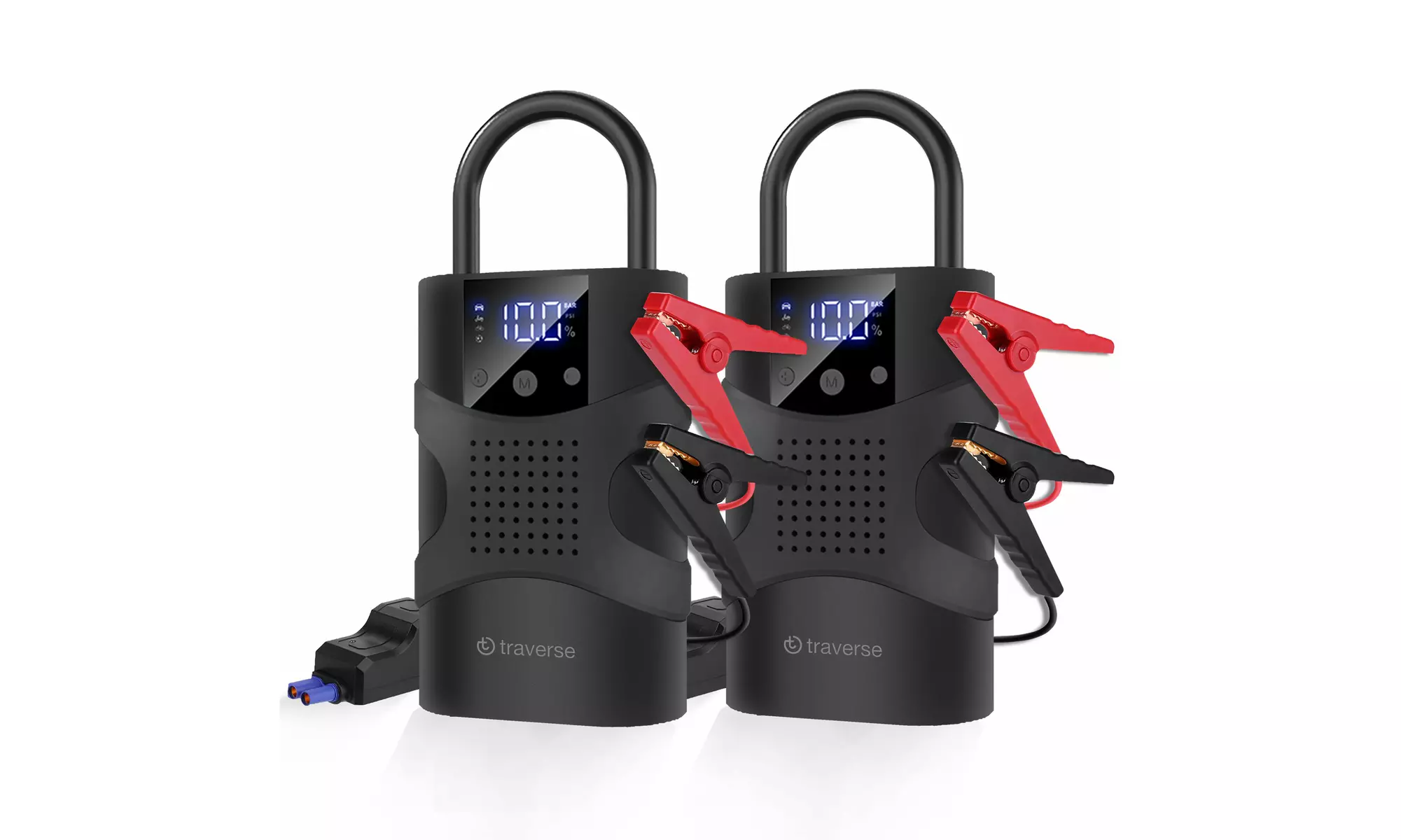 Two in One 1000A Jump Starter and Tire Pump 150 PSI Inflator