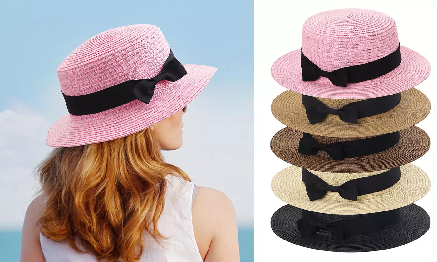 Women's Wide Brim Panama Sun Cap