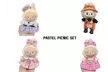 Labubu Doll Clothes 4 Pack Set - Fits Popmart Plush, Outfits Only (No Doll) - Second Medium
