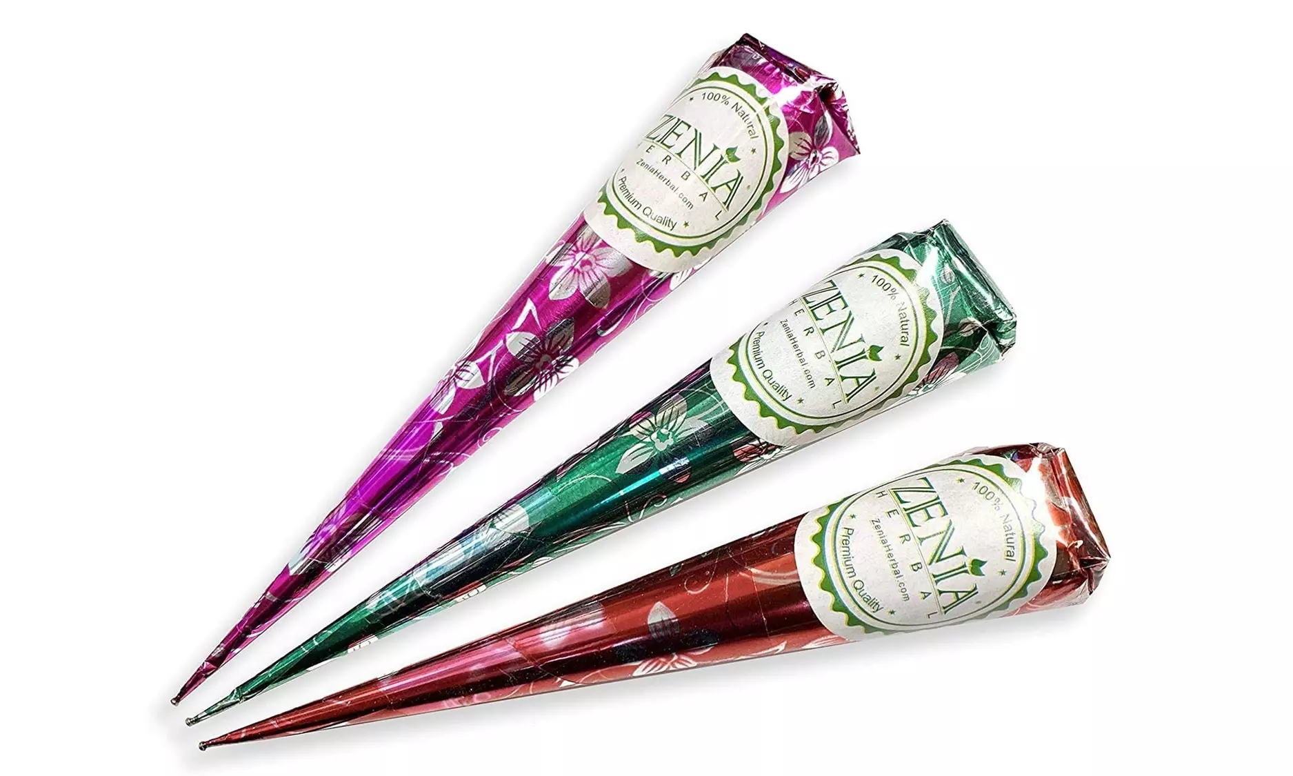 Zenia 3 Pack 100% Natural Ready to Use Henna Paste Hair Color - Primary Image