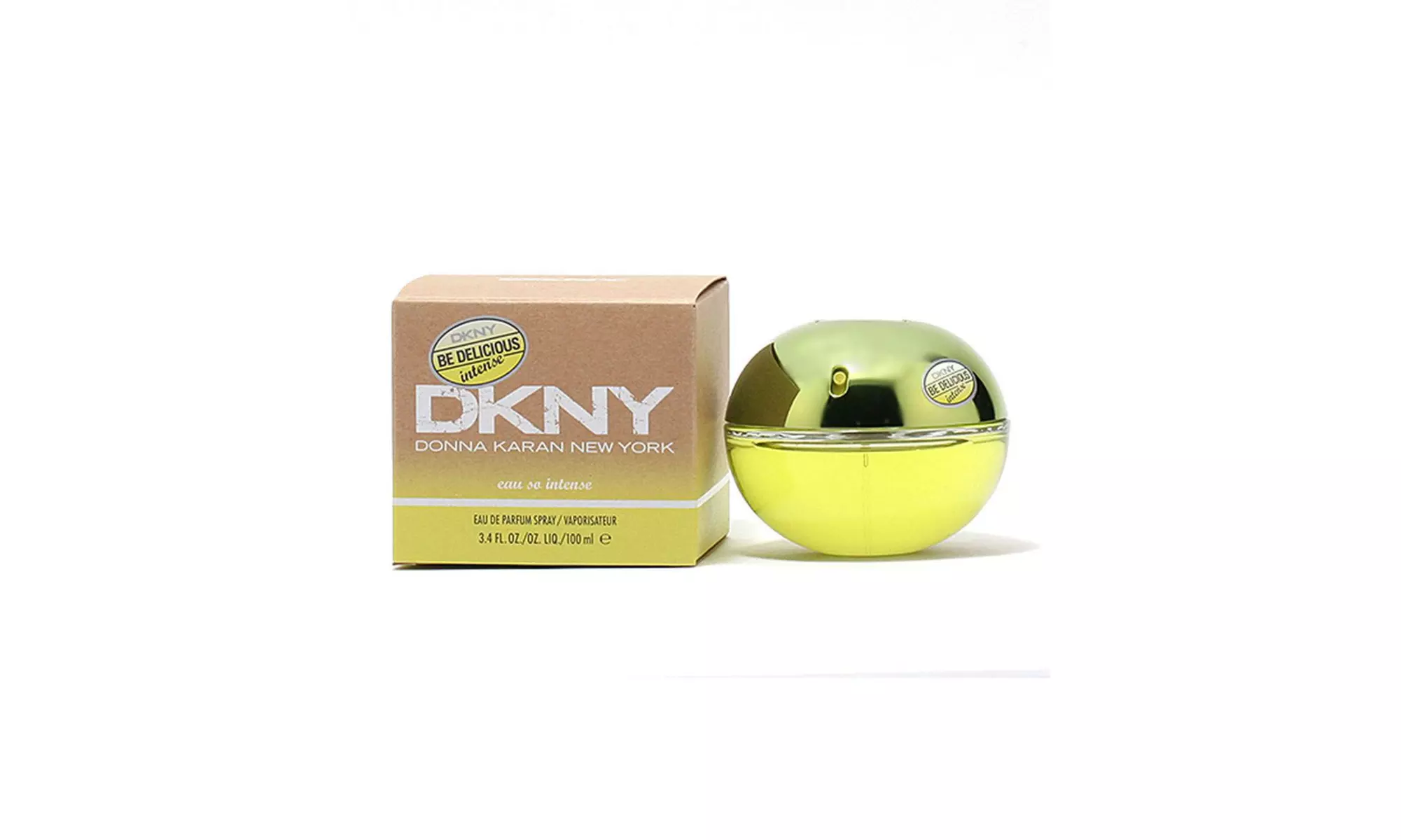 DKNY Be Delicious Eau So Intense by Donna Karan 3.4oz EDP Spray For Women - Primary Image