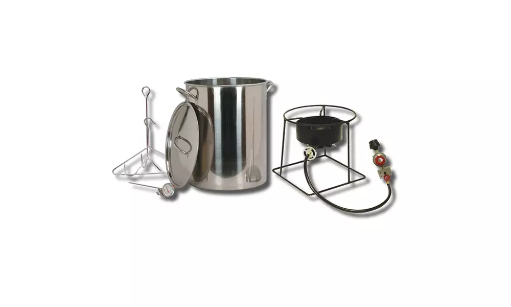 King Kooker SS1267-30 Qt. Stainless Steel Turkey Fryer Pkg - Primary Image