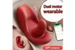 Dual-Motor Wearable Tongue Massager -  APP-Controlled with 10 Modes - Second Medium