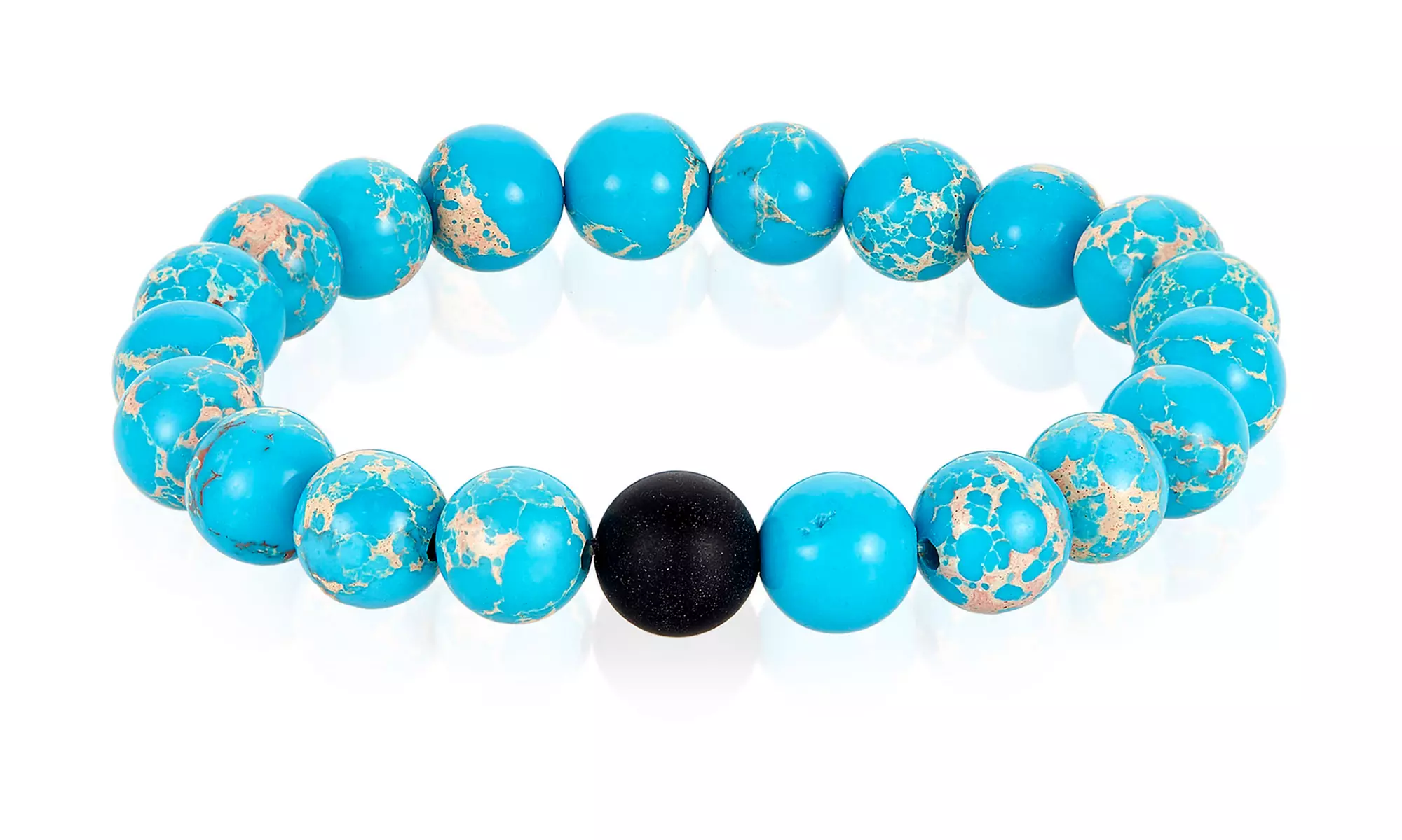 Stretch Beaded Bracelet- Men's Jewelry